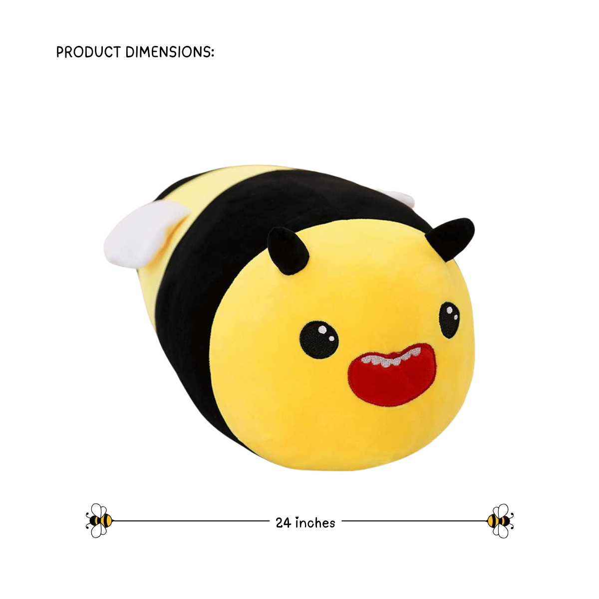 Bee Plush Hugging Pillow | Beezzit Beezzit