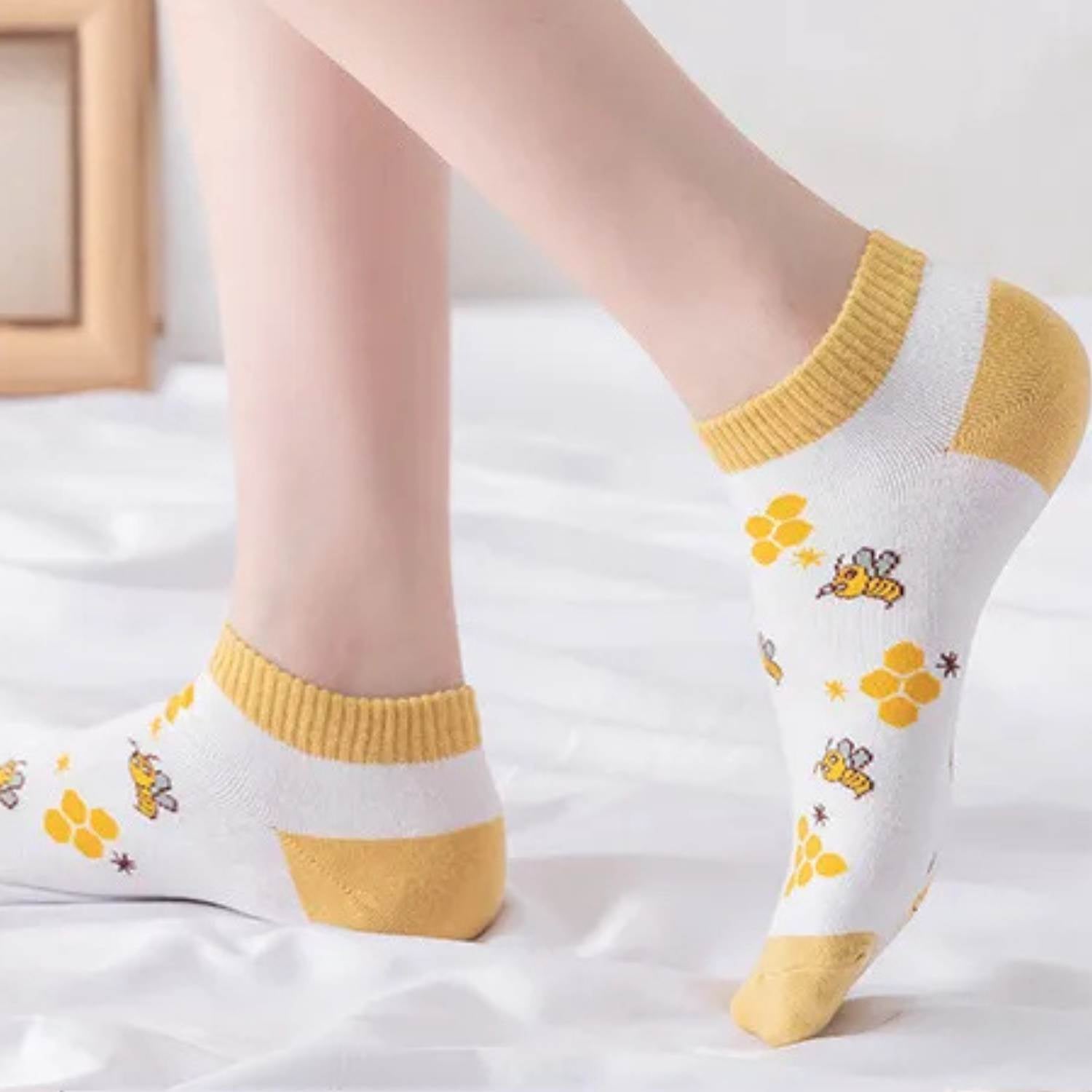 Bumble Bee Socks (5-Pair Set) | Beezzit