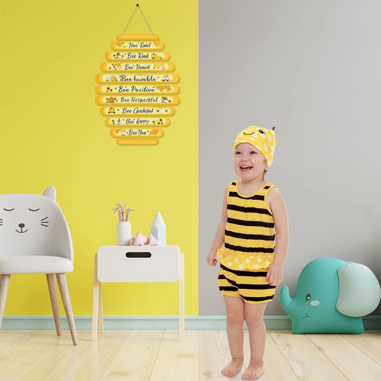 Bee Hive Rules Wall Plaque | Beezzit Beezzit