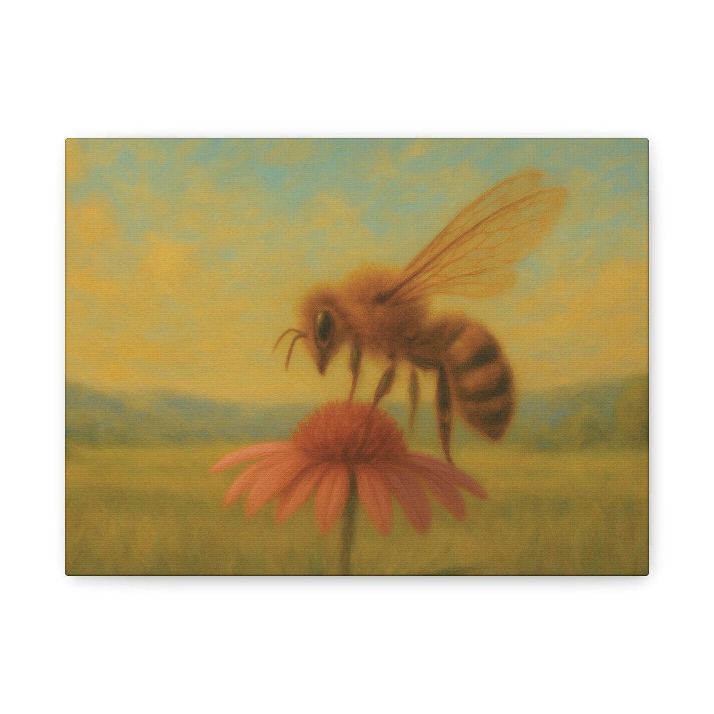 Golden Guest Canvas Wall Art | Beezzit Beezzit