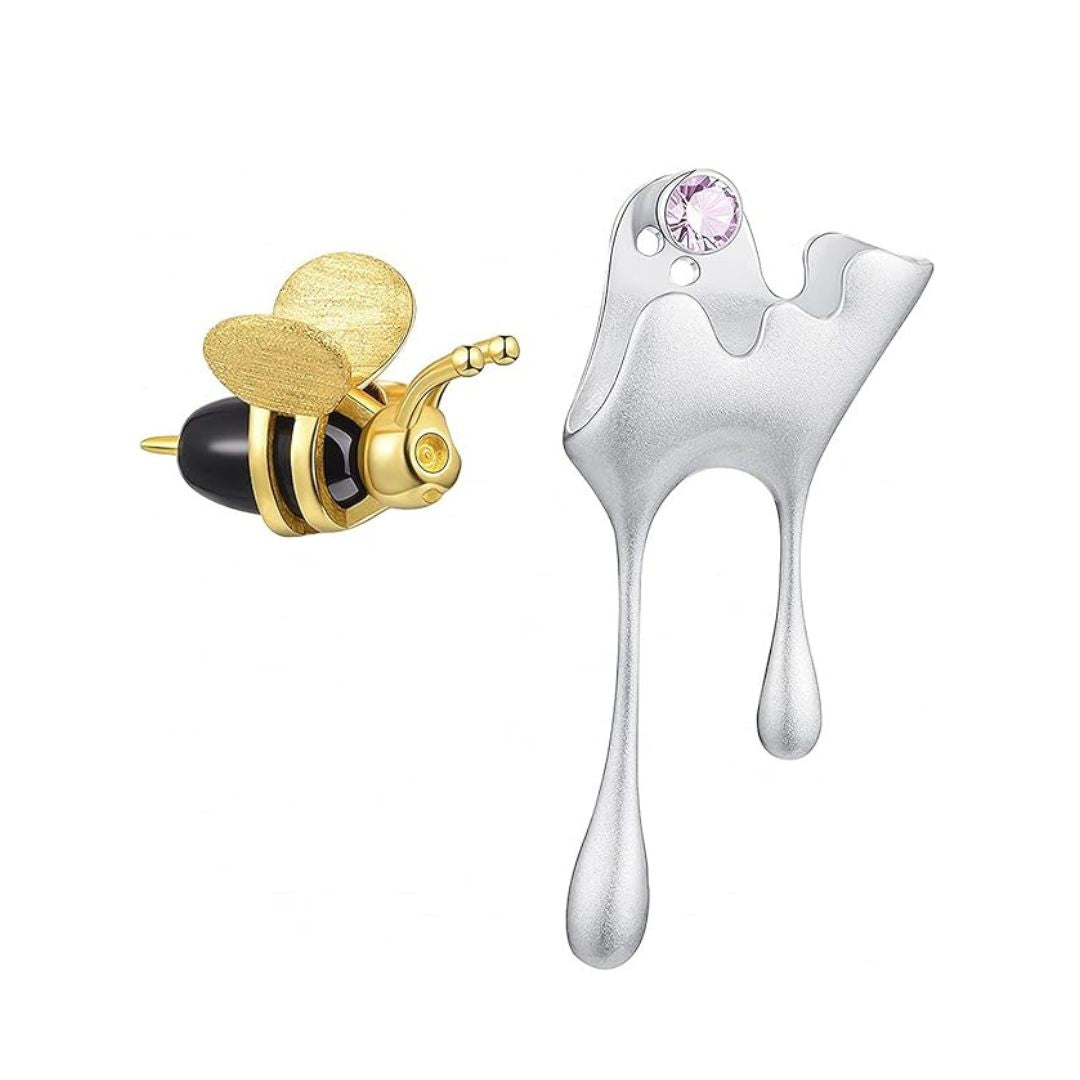 Bee and Honey Drip Earrings | Beezzit Beezzit