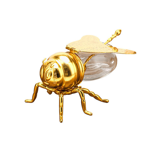 Bee Shaped Honey Jar with Spoon | Beezzit