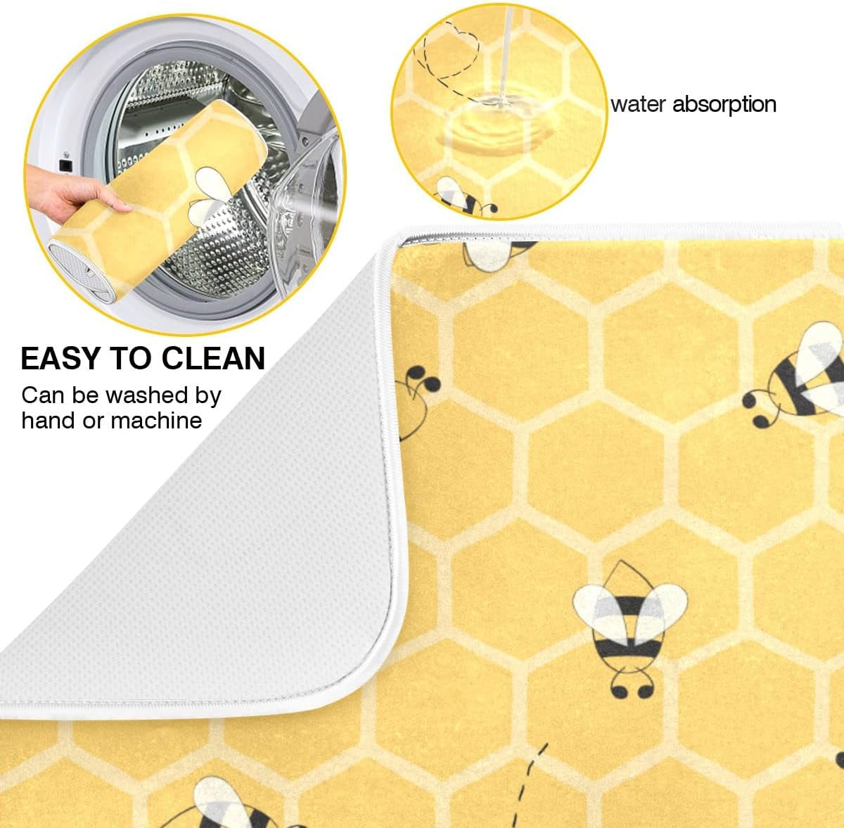 Bee Dish Drying Mat | Beezzit