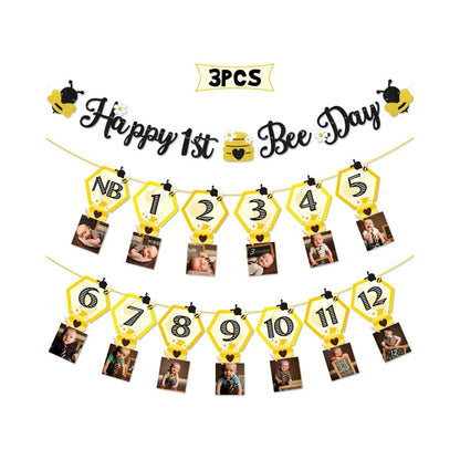 Happy 1st Bee Day Decorations