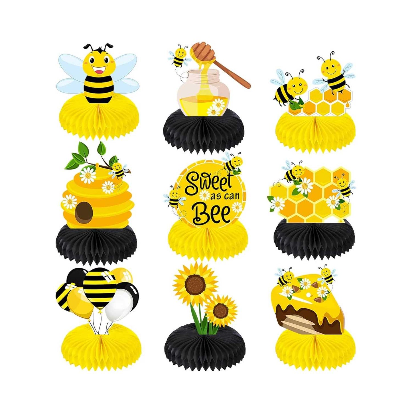 Bee Baby Centerpiece (9-Piece Set) Beezzit