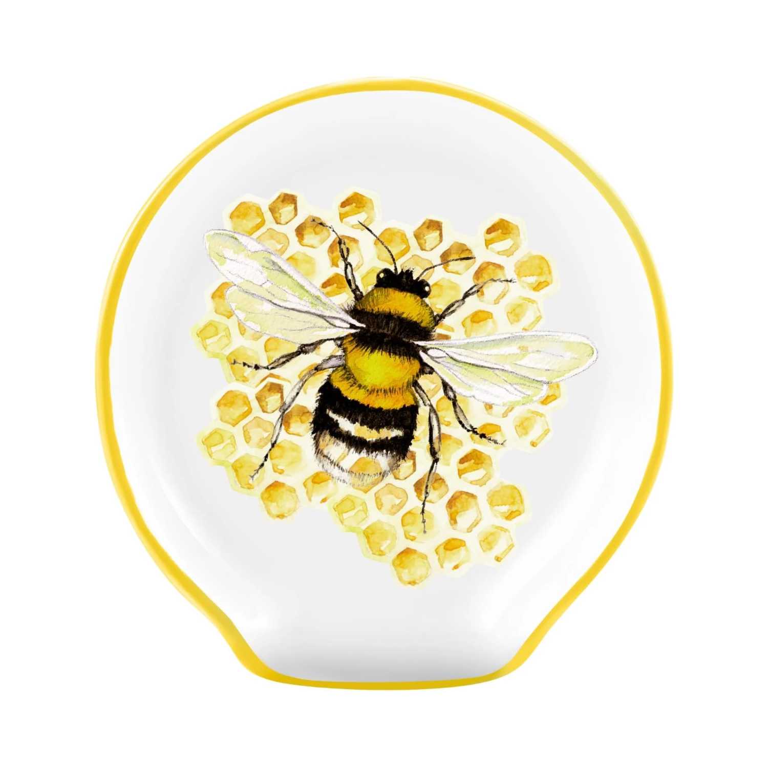 Bee Ceramic Spoon Rest