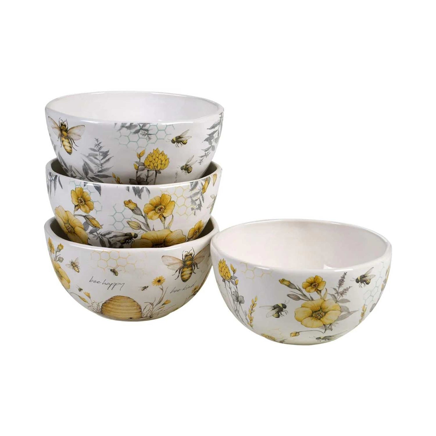 Bee Bowls (4-Piece Set) | Beezzit   Beezzit
