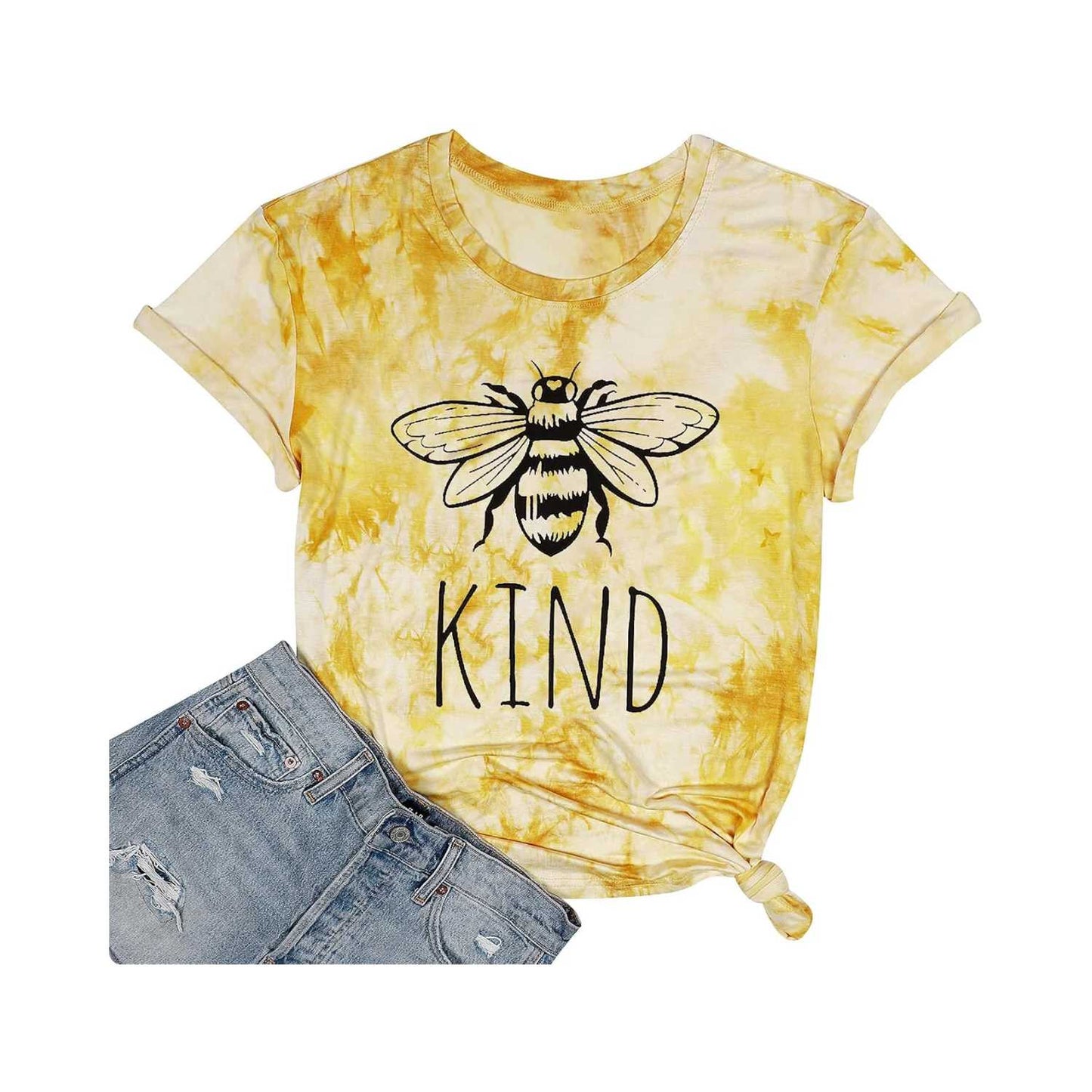 Tie Dye Bee Kind T-Shirt Beezzit