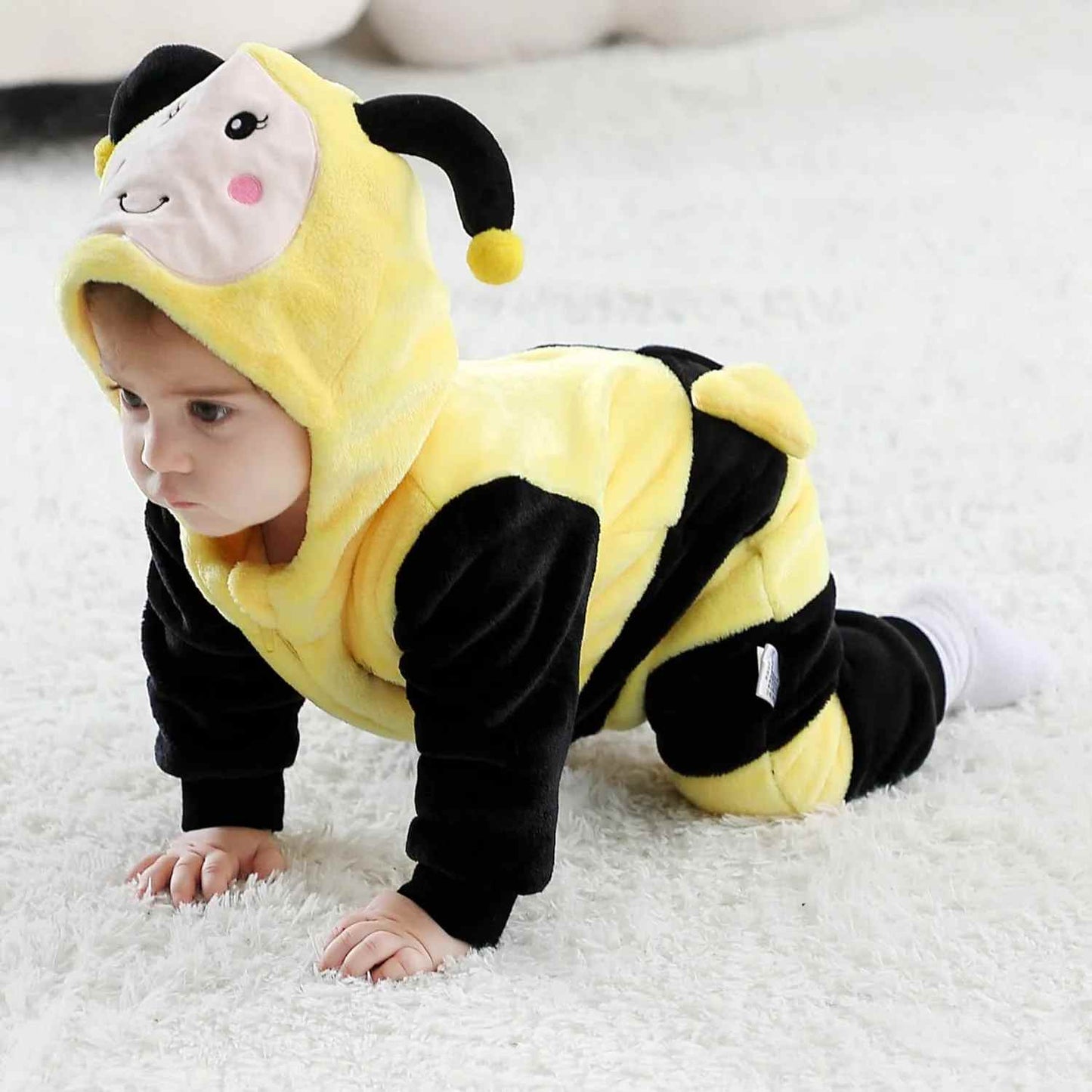 Cozy Baby Bee Costume Suit Beezzit