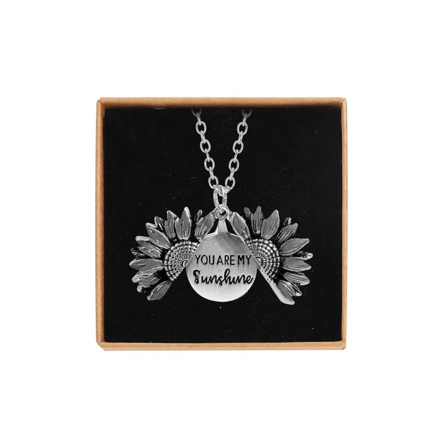 You Are My Sunshine Silver Necklace Beezzit