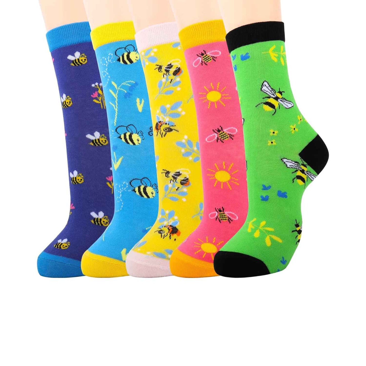 Bumble Bee Socks (5-Pair Set) Beezzit