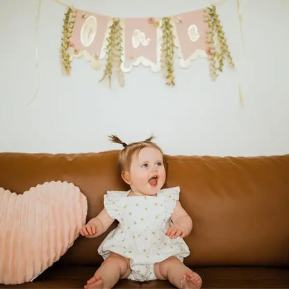 Baby Girl Bee Romper
