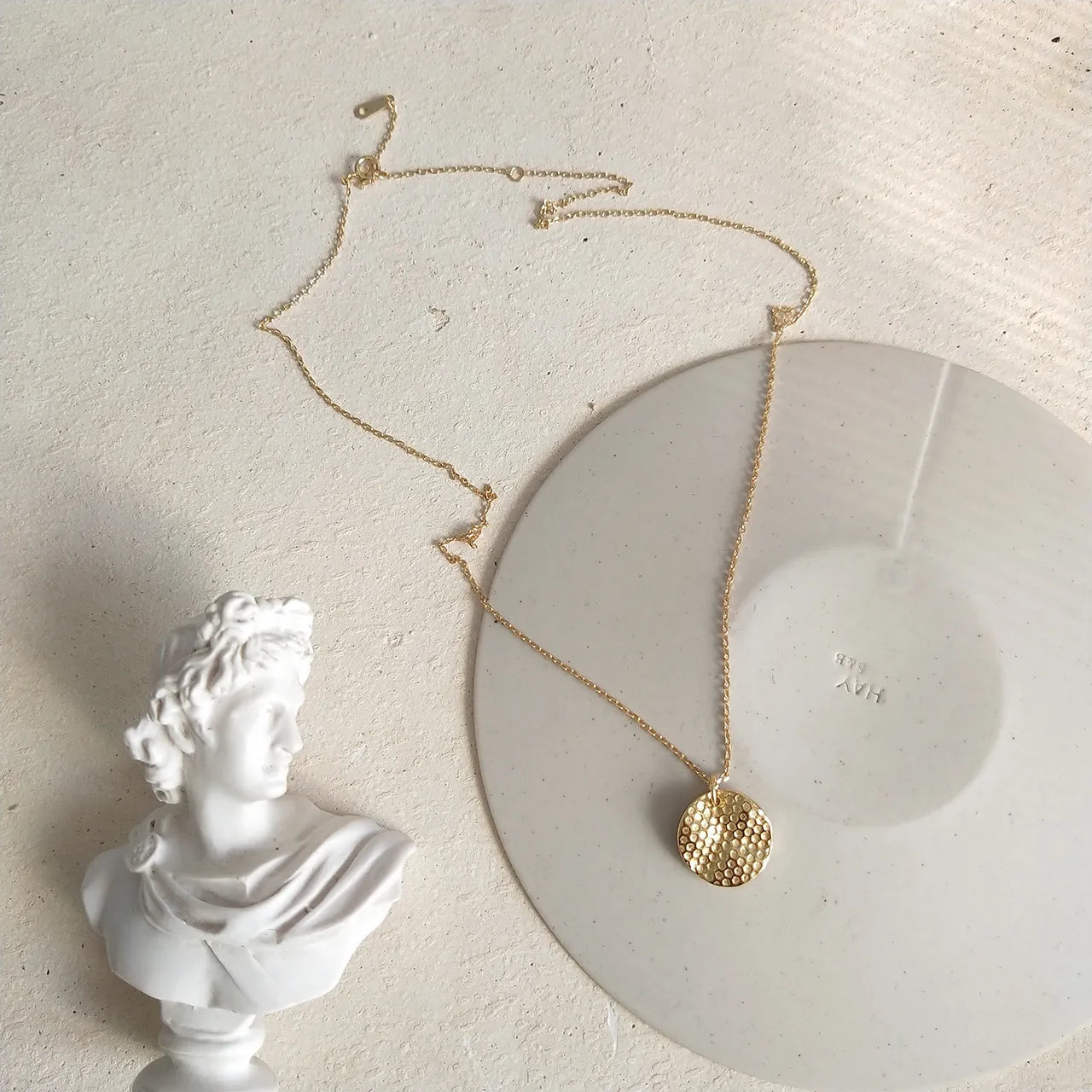 Gold Bee & Honeycomb Necklace Set | Beezzit   Beezzit