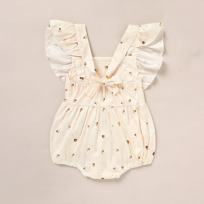 Baby Girl Bee Romper