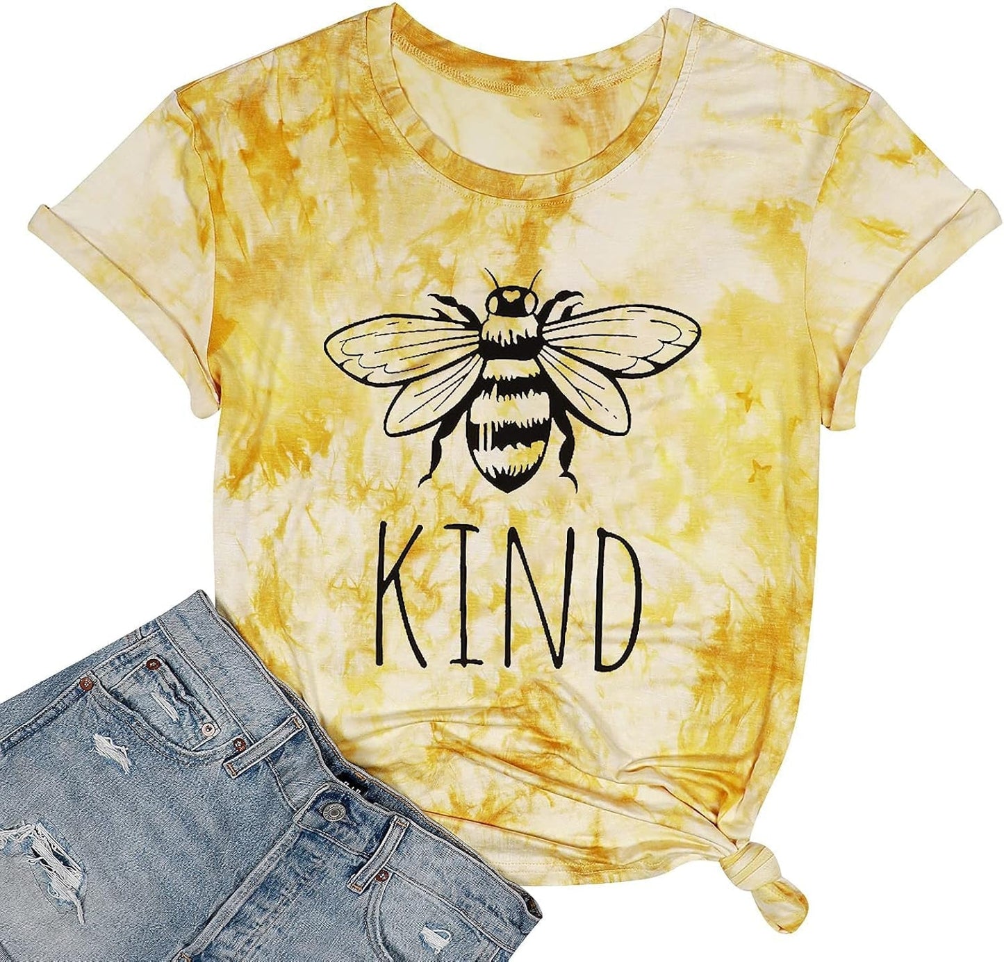 Tie Dye Bee Kind T-Shirt Beezzit