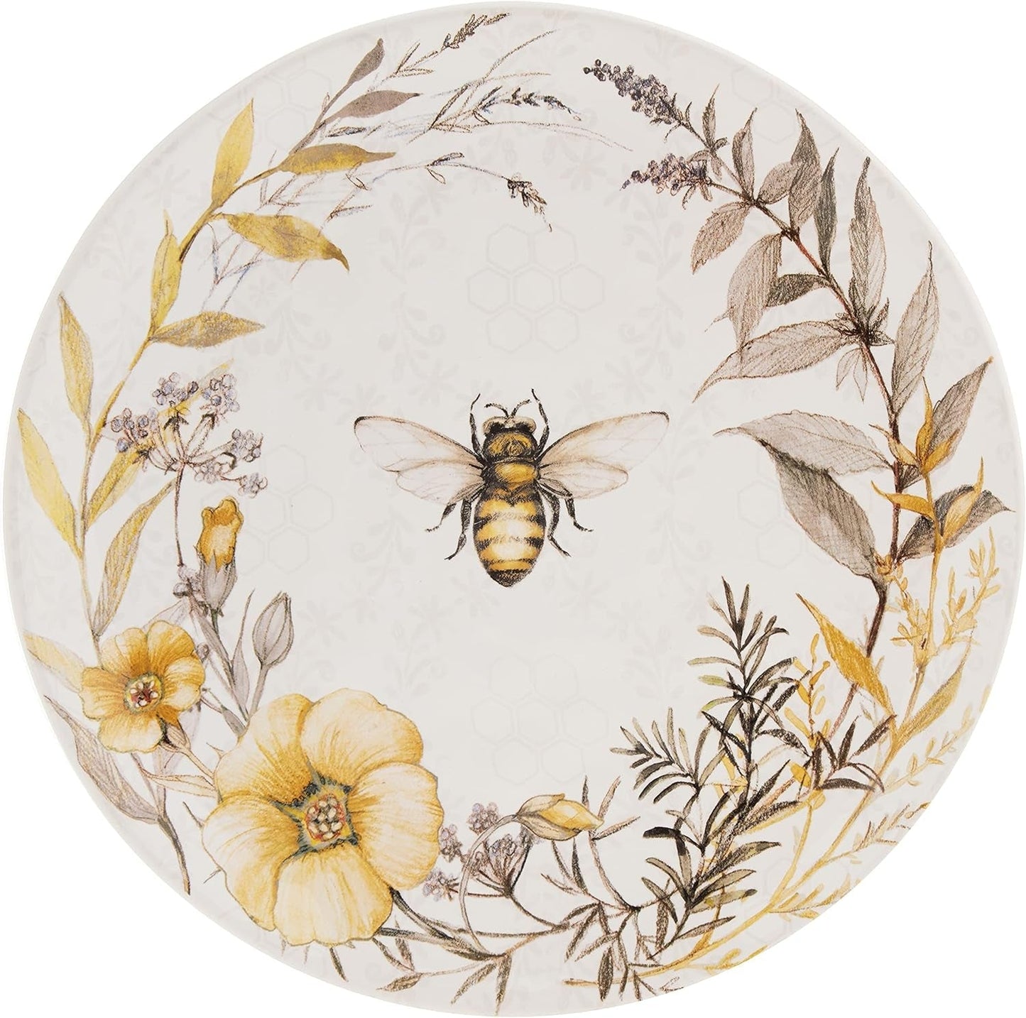 Bee Dinner Plates (4-Pack) Beezzit