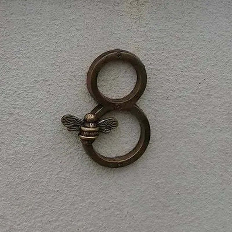 Bee House Numbers Beezzit