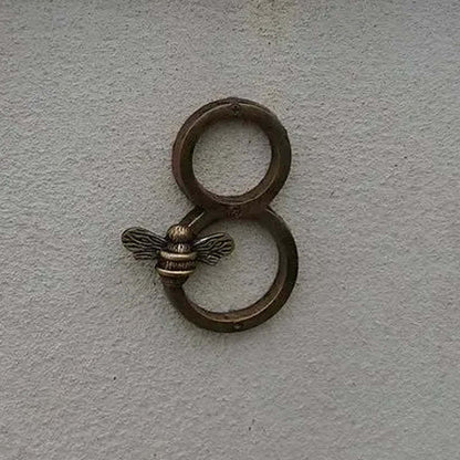 Bee House Numbers