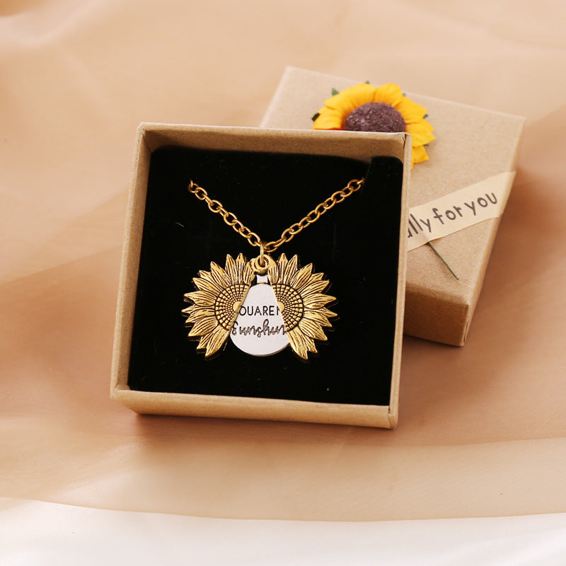 You Are My Sunshine Gold Necklace | Beezzit   Beezzit