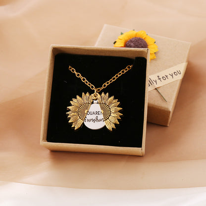 You Are My Sunshine Gold Necklace | Beezzit  