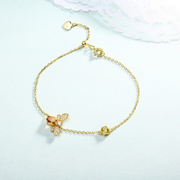 Bee Citrine Jewelry Set (4 Pieces) Beezzit
