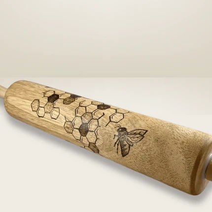 Bee Wood Rolling Pin Beezzit