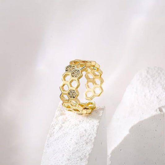 Bee Honeycomb Ring | Beezzit  