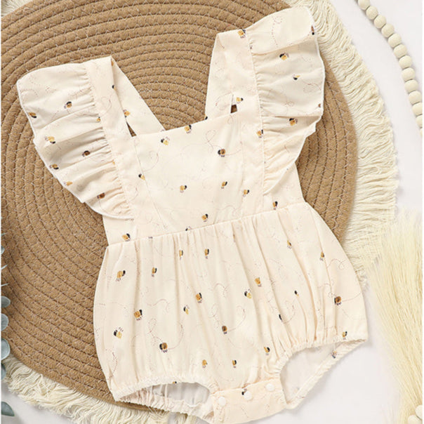 Baby Girl Bee Romper Beezzit