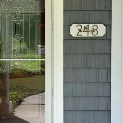 Bee House Numbers