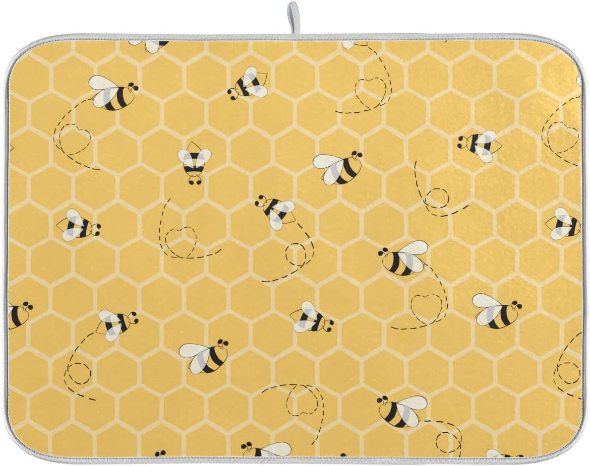 Bee Dish Drying Mat Beezzit