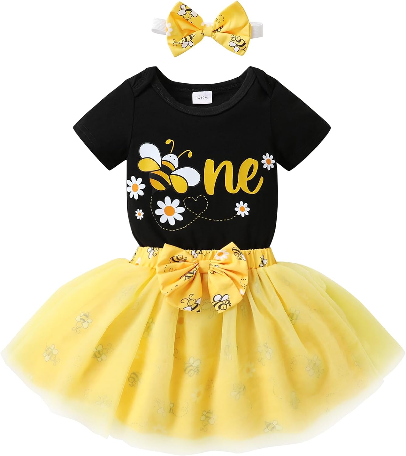 Bee First Birthday Outfit Set Beezzit