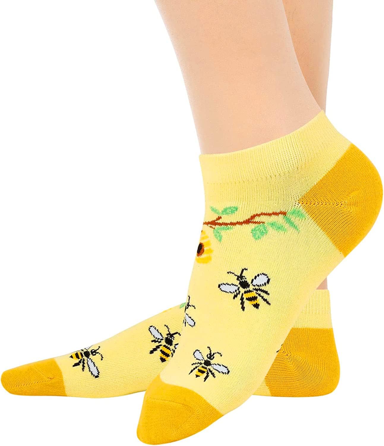 Honey Bee Socks (2-Pair Set) Beezzit