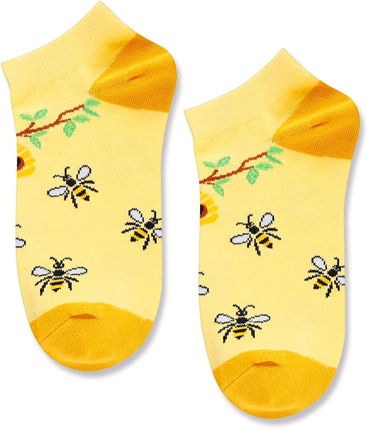 Honey Bee Socks (2-Pair Set) Beezzit