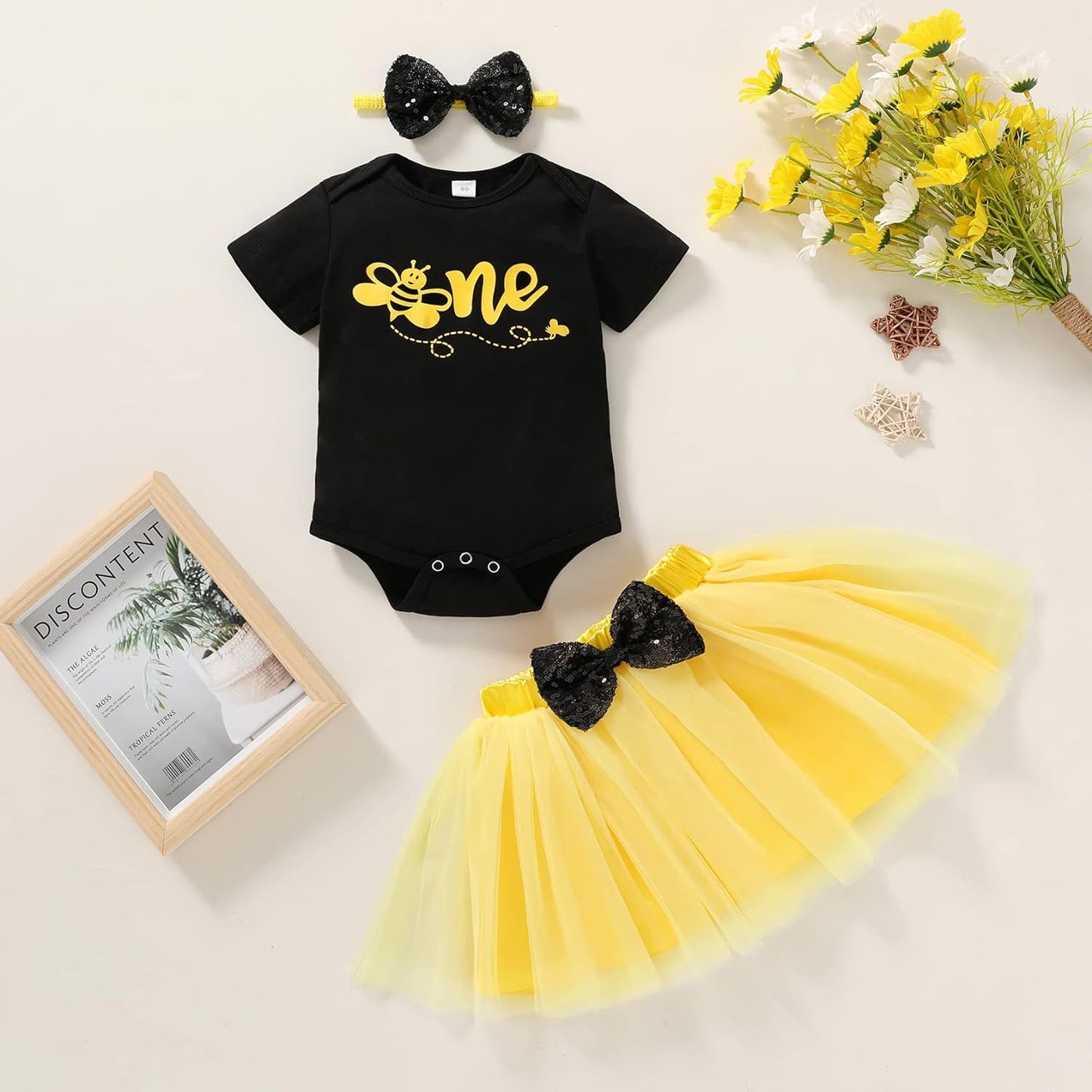 Bee First Birthday Outfit Set Beezzit