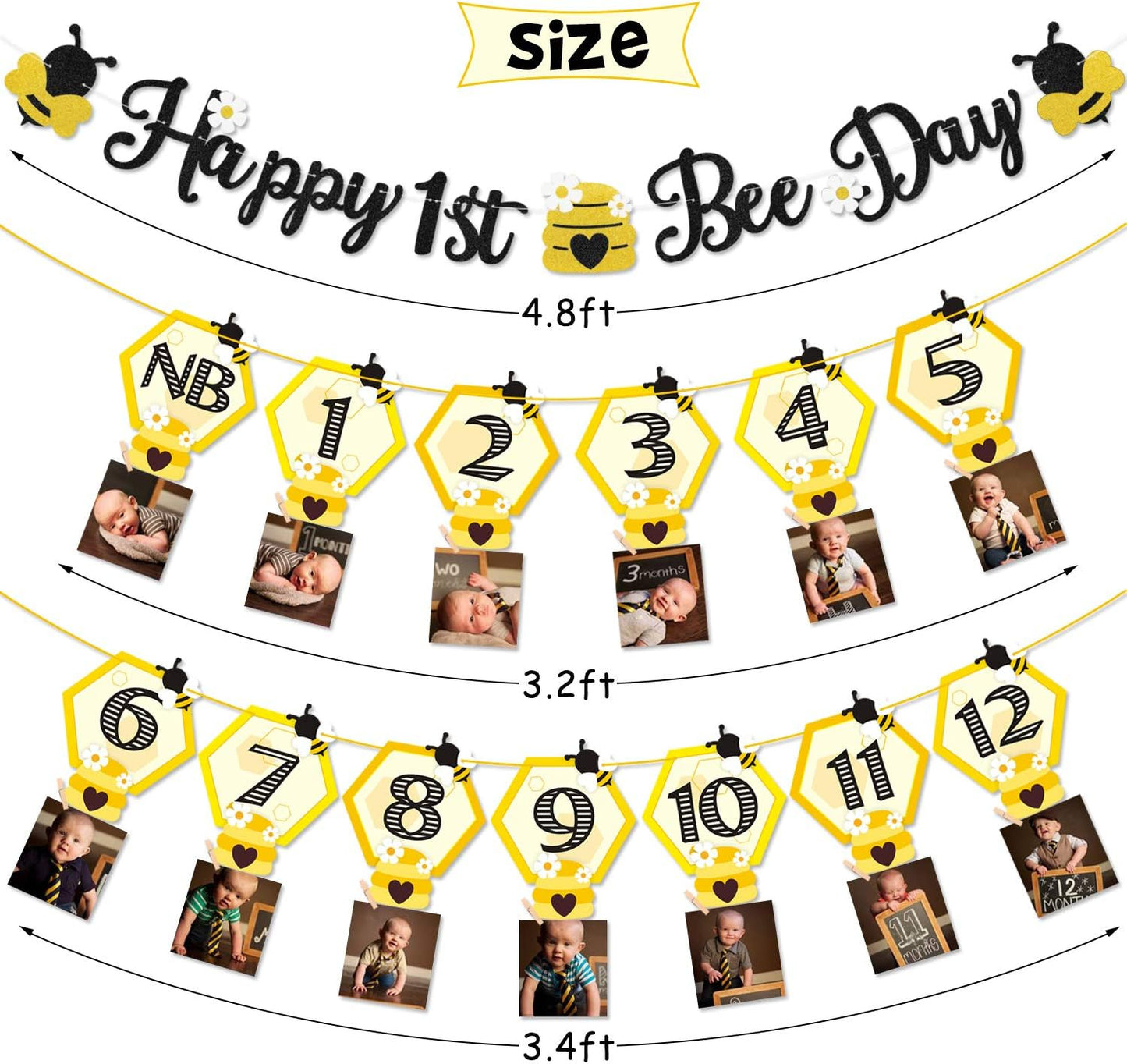 Happy 1st Bee Day Decorations Beezzit