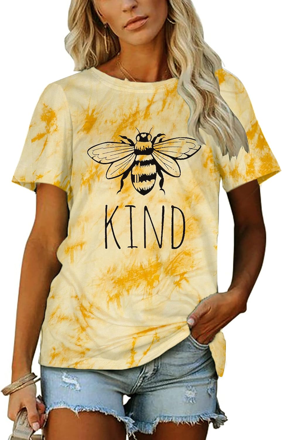 Tie Dye Bee Kind T-Shirt Beezzit