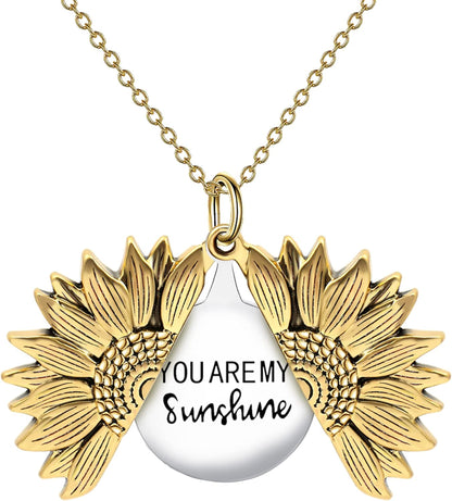 You Are My Sunshine Necklace (2-Piece Set)