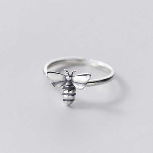 Vintage Silver Bee Ring
