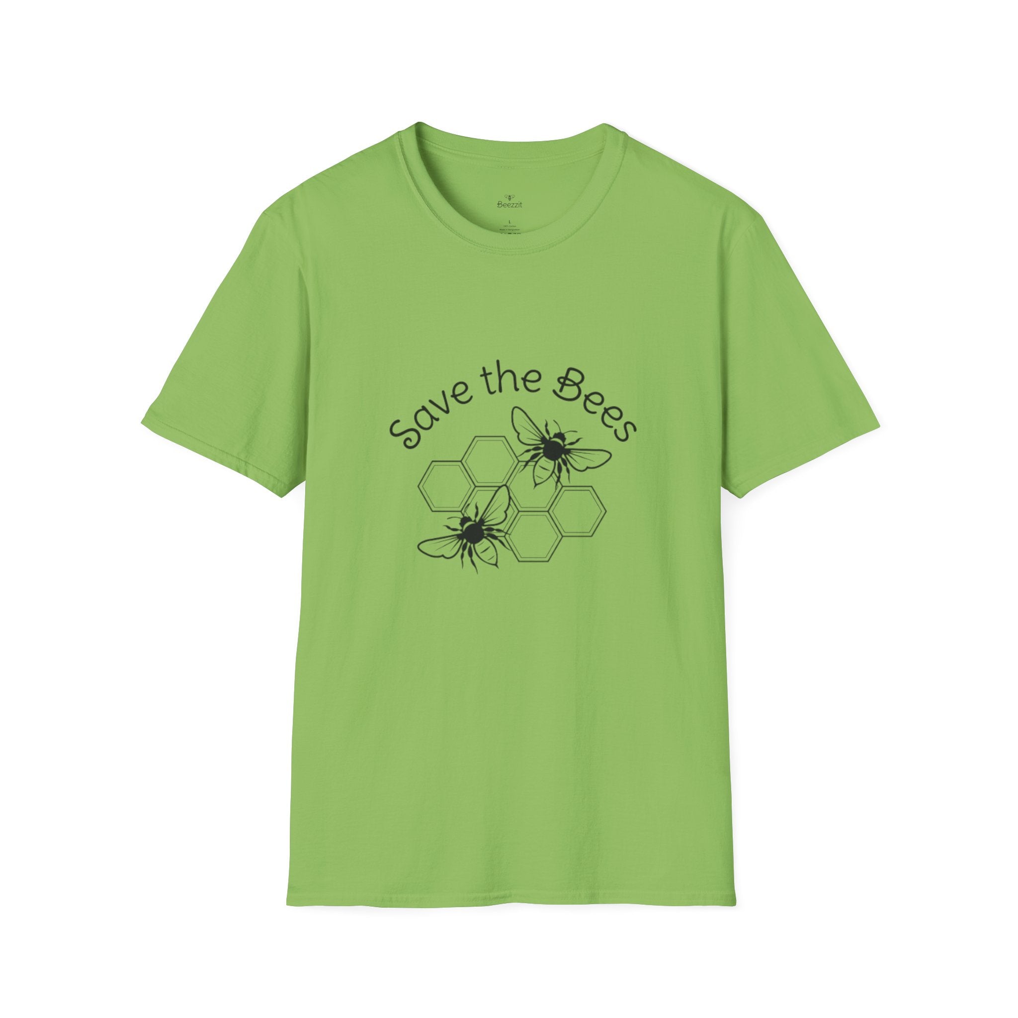 Save the Bees Honeycomb T-Shirt | Wear to Protect Bees | Beezzit