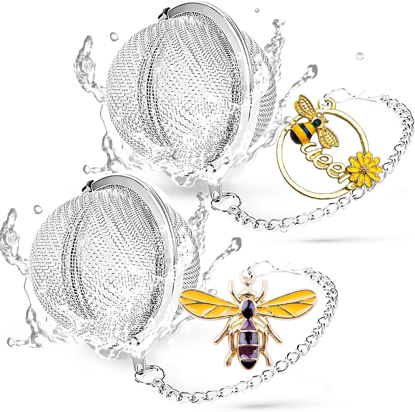 Tea Ball Infusers (2-Piece Set) Beezzit