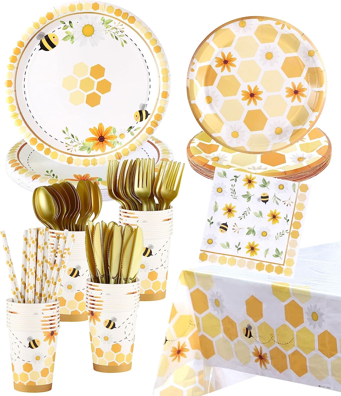 Bee Theme Party Supplies Set Beezzit