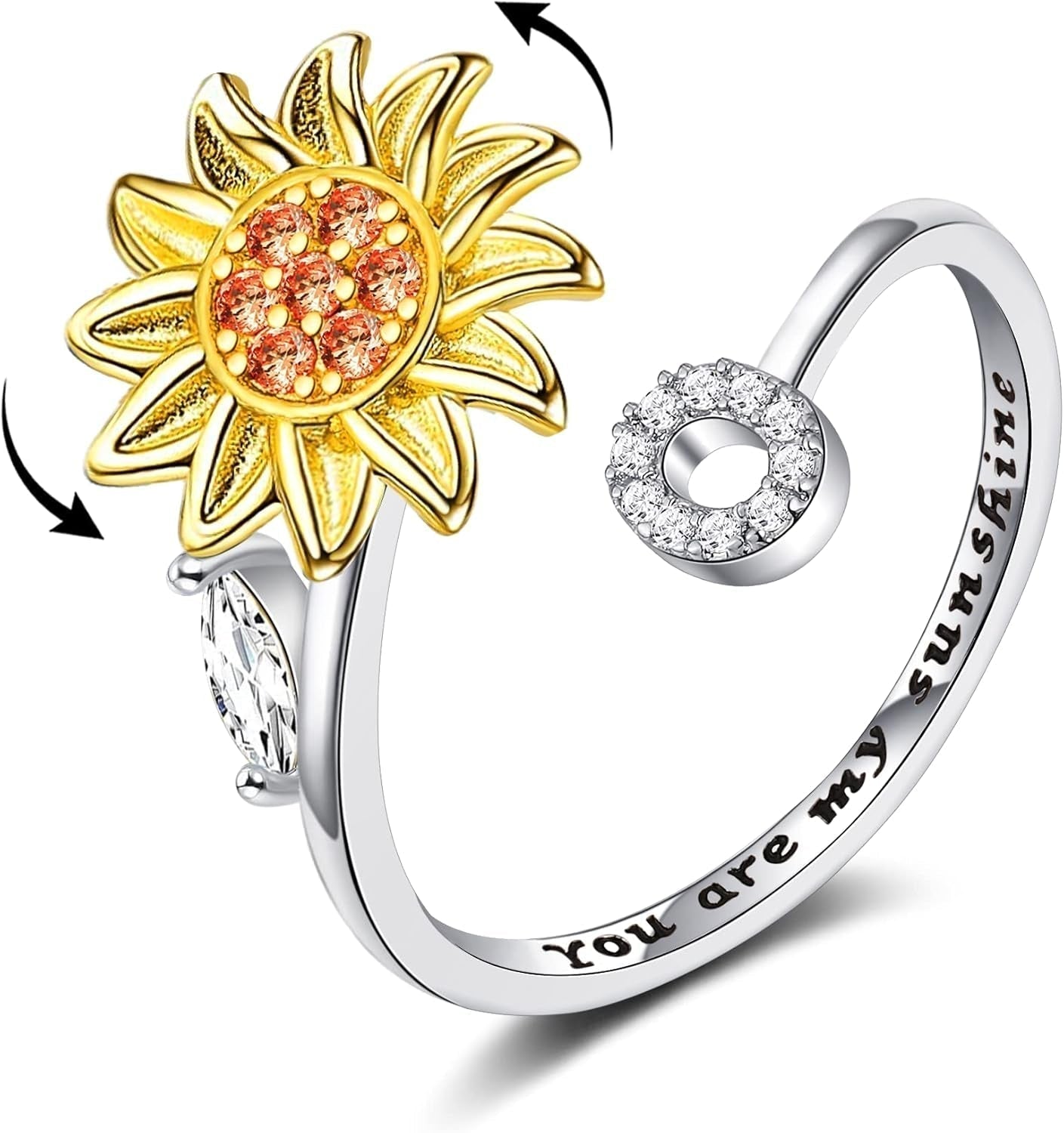 Fidget You Are My Sunshine Ring Beezzit