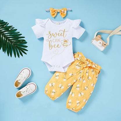Sweet As Can Bee Baby Set