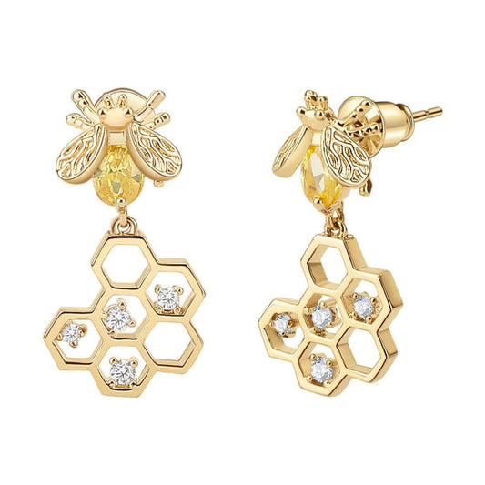 Bee Gold Earrings | Beezzit  