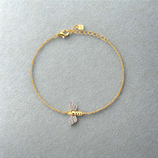 Bee Charm Bracelet