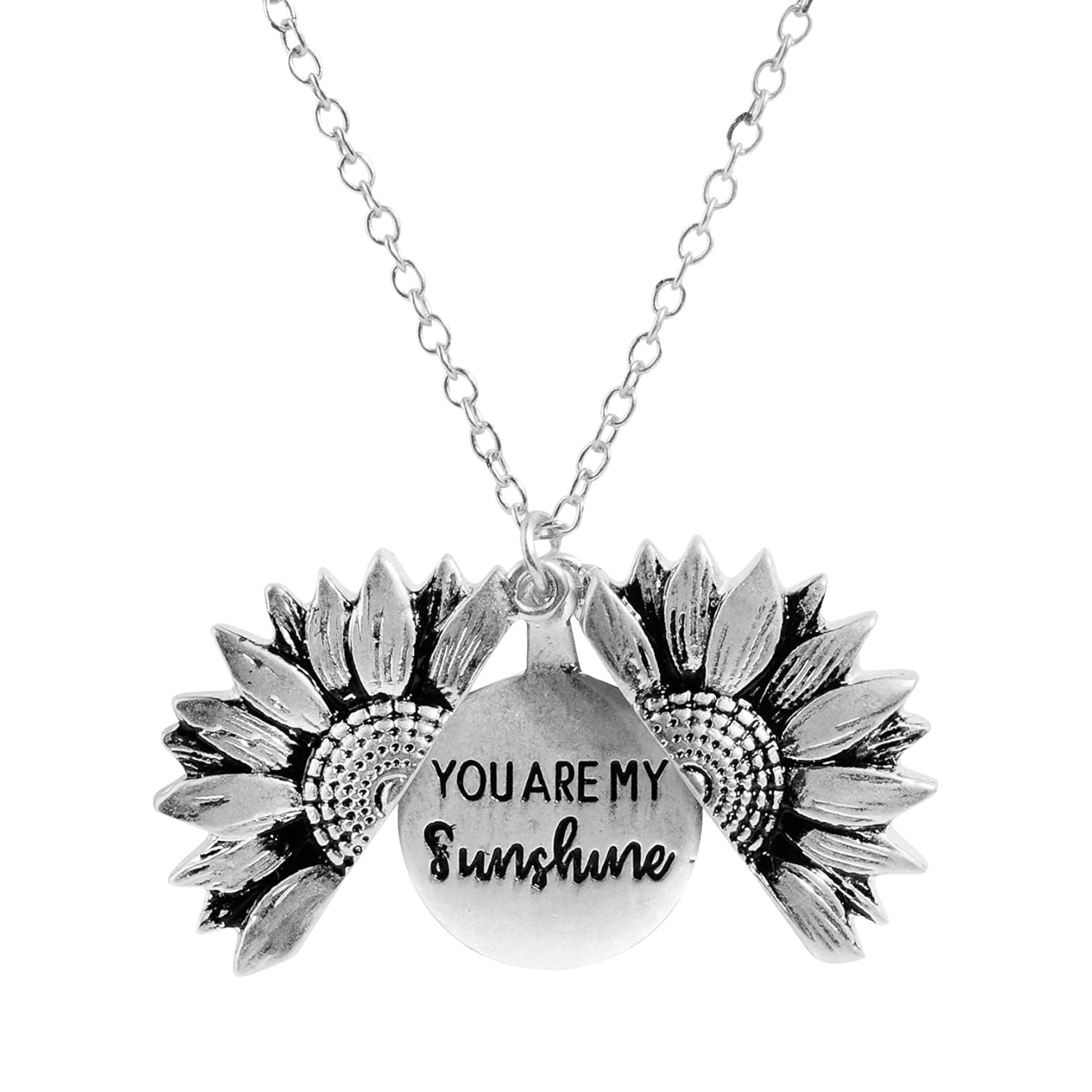 You Are My Sunshine Silver Necklace | Beezzit  