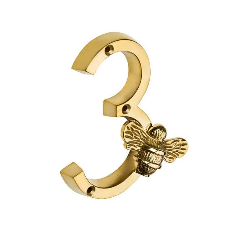 Bee House Numbers Beezzit