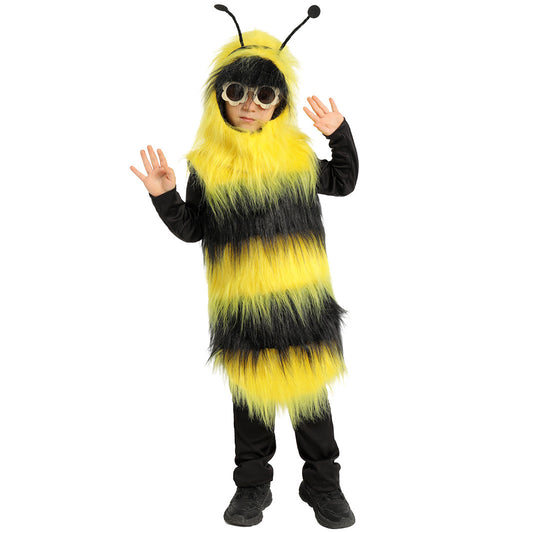 Kids Furry Bee Costume