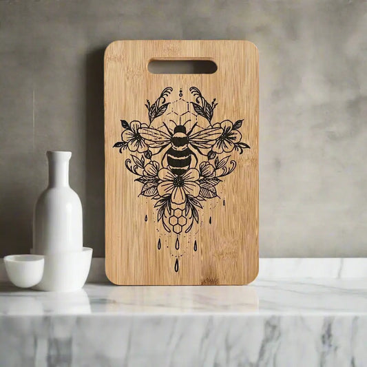 Bee Bamboo Cutting Board