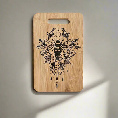 Bee Bamboo Cutting Board
